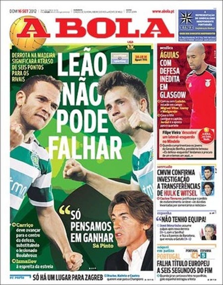 Truyền thông quốc tế đồng loạt công kích Real Madrid - 4 Nhật báo thể thao hàng đầu Bồ Đào Nha