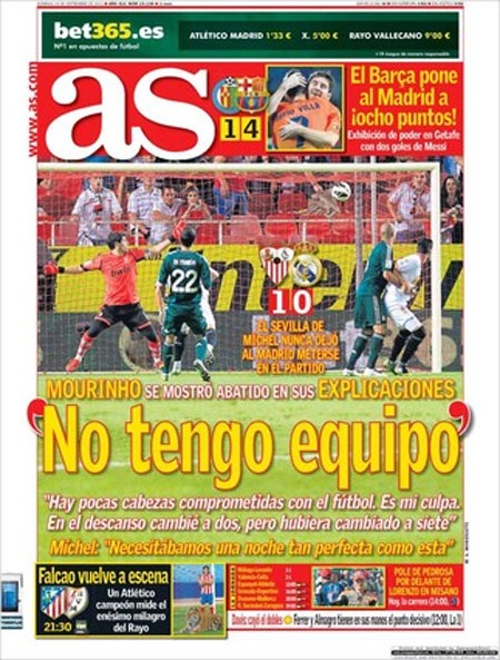 Truyền thông quốc tế đồng loạt công kích Real Madrid - 12 Trên trang nhất tờ