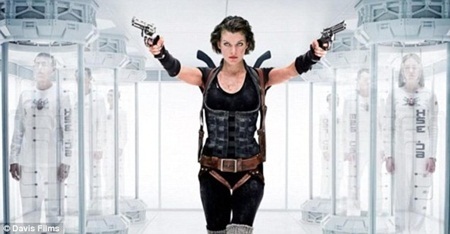 Một cảnh quay trong Resident Evil. Bộ phim dự kiến chính thức phát hành ngày 28/9 tới