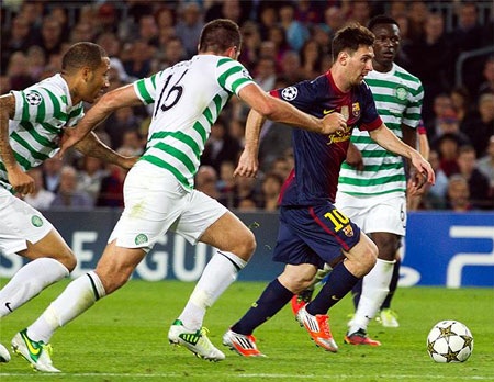 Những khoảnh khắc ấn tượng nhất lượt trận thứ 3 Champions League - 11 Barcelona lại có một màn “hút chết” nữa, lần này là ở Champions League và trước đối thủ Celtic.