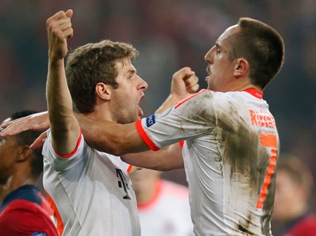 Bayern Munich chật vật vượt qua Lille - 2 Bayern Munich trình diễn bộ mặt khác hẳn so với tại Bundesliga