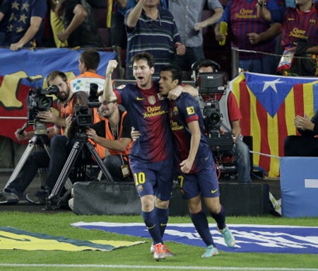 Hàng công Barcelona: Pedro là đối tác số 1 của Messi - 2 Dưới thời Tito, Pedro đang trở thành đối tác số một của Messi