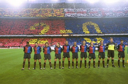 Trận đấu giữa Barcelona và Fiorentina năm 1996