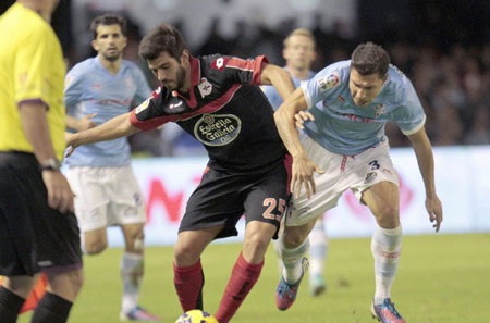 Những khoảnh khắc ấn tượng vòng 9 La Liga - 5 Hai tân binh “lạ mà quen” của La Liga là Celta Vigo và Deportivo cầm chân nhau với tỉ số 1-1.