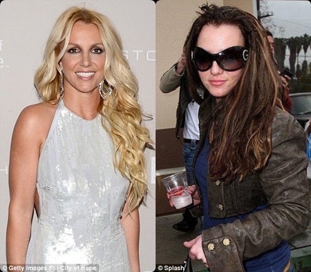 Ảnh bìa Britney Spears bị chê tơi tả - 4 Hình ảnh Britney ngoài đời với mái tóc “thực” khác xa trên trang bìa tạp chí