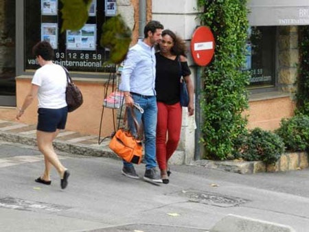 Thực hư những scandal tình ái làng thể thao năm qua - 3 VĐV tennis Serena Williams và HLV Patrick Mouratoglou