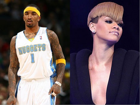 Thực hư những scandal tình ái làng thể thao năm qua - 5 Ngôi sao bóng rổ J.R. Smith và ca sĩ Rihanna
