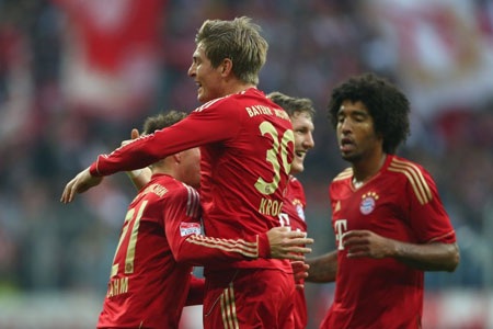 Hủy diệt Hannover, Bayern Munich tìm lại mạch thắng - 3 Chiến thắng này giúp “hùm xám” tiếp tục xây chắc ngôi đầu tại Bundesliga
