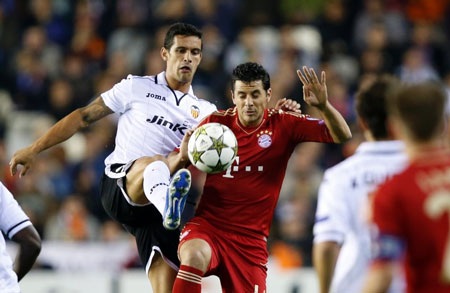 Chia điểm, Valencia và Bayern Munich dắt tay nhau đi tiếp - 1 Bayern Munich và Valencia dắt tay nhau vào vòng 16 đội