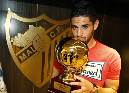 "Thần đồng Tây Ban Nha" Isco đoạt danh hiệu Golden Boy - 1 Isco, tương lai của bóng đá Tây Ban Nha