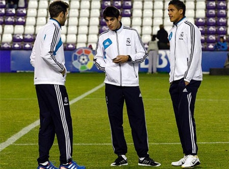 Morata, Jesús Fernández và Varane, những tài năng trẻ hứa hẹn trong tương lai của Real Madrid.