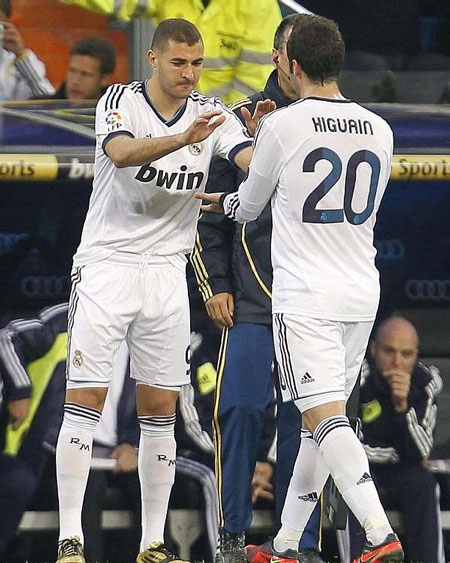 Sự trở lại của Higuain sẽ đánh thức Real Madrid? - 1 Sự trở lại của Higuain sẽ đánh thức Benzema, đánh thức Real Madrid?