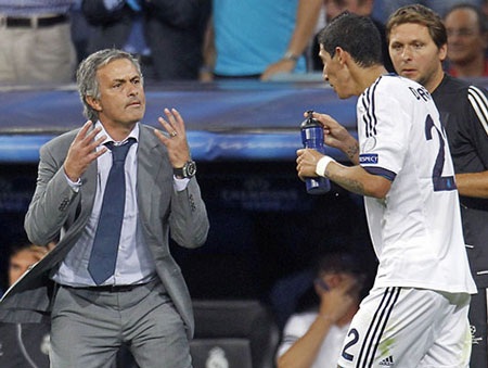 Di Maria đánh mất niềm tin trong lòng Mourinho - 1 Di Maria ngày càng mất niềm tin ở Mourinho
