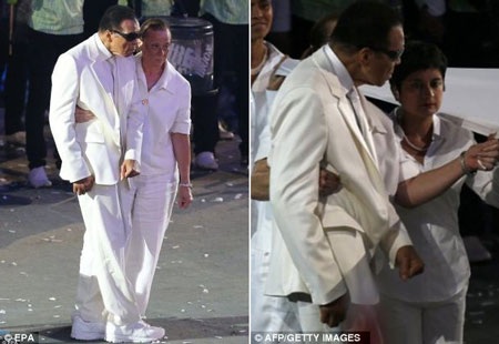 Huyền thoại Muhammad Ali rơi vào tình trạng nguy kịch - 1 Muhammad Ali xuất hiện tại lễ khai mạc Olympic London