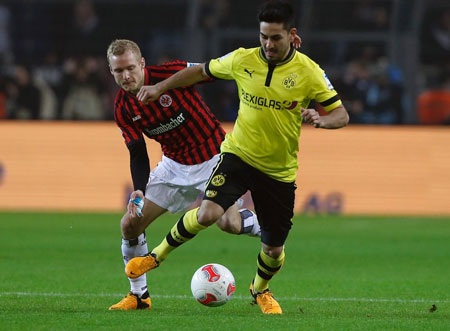 Marco Reus lập hattrick đẹp mắt, Dortmund trở lại vị trí thứ hai - 1 Frankfurt hoàn toàn lép vế trước ĐKVĐ Dortmund