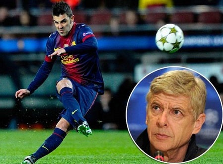 David Villa sẽ đến Arsenal vào mùa hè tới? - 1 Villa sẽ tới Arsenal nếu Wenger thay đổi kế hoạch ký hợp đồng tại Emirates