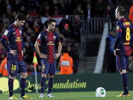 Barcelona vừa trải qua một quãng thời gian ác mộng