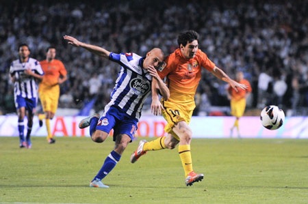 Barcelona - Deportivo: Tìm lại cảm giác chiến thắng - 2 Deportivo luôn chơi bóng rất hứng khởi trước các ông lớn trên sân nhà Riazor