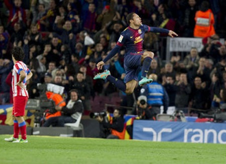 Những trận đấu hay nhất của Barcelona cùng thế hệ tiki-taka - 5 Barcelona - Atletico, 4-1 (2012):