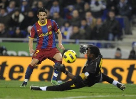 Những trận đấu hay nhất của Barcelona cùng thế hệ tiki-taka - 10 Espanyol - Barca 1-5 (2010):