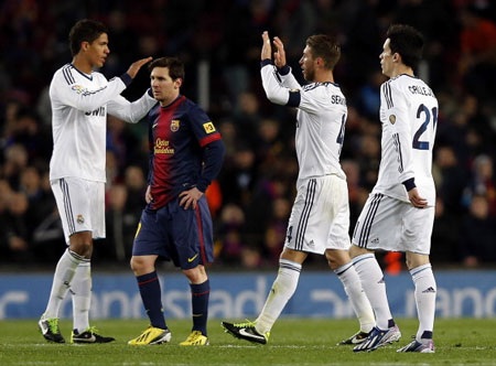 Ramos-Varane: Cặp đôi hoàn hảo của Real Madrid - 1 Barca đã được “nếm mùi” lợi hại của cặp Ramos-Varane