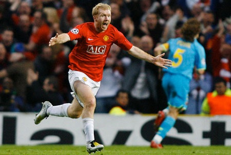 Đánh bại PSG, Barcelona lập kỳ tích tại Champions League - 5 Paul Scholes kết liếu thầy trò Rijkaard