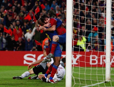 Messi và các đồng đội từng hủy diệt Bayern Munich cách đây 4 mùa giải