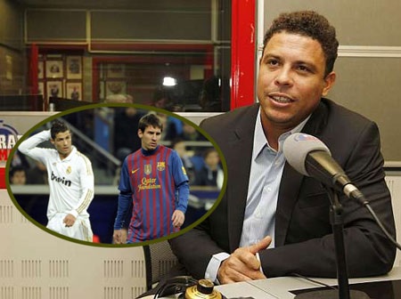 Ronaldo: Messi nhỉnh hơn C.Ronaldo một ít - 1 Ronaldo cho rằng Messi nhỉnh hơn C.Ronaldo