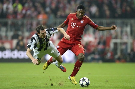 Đội hình tiêu biểu lượt đi tứ kết Champions League - 5 David Alaba (Bayern Munich):