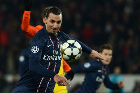 Đội hình tiêu biểu lượt đi tứ kết Champions League - 9 Zlatan Ibrahimovic (PSG):
