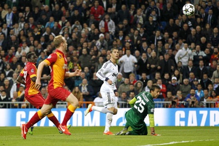 Đội hình tiêu biểu lượt đi tứ kết Champions League - 10 Cristiano Ronaldo (Real Madrid):