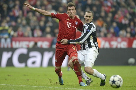 Đội hình tiêu biểu lượt đi tứ kết Champions League - 11 Mario Mandzukic (Bayern Munich):