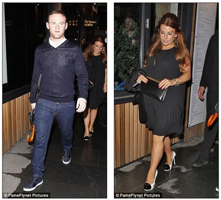 Dàn sao MU mở tiệc thâu đêm mừng chức vô địch - 2 Rooney và Coleen
