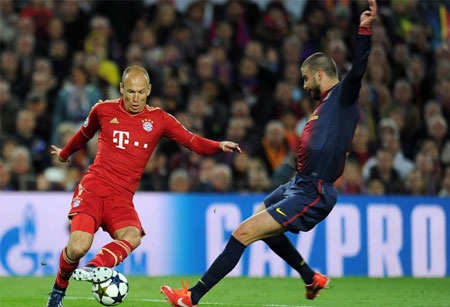 Những giây phút Barca thảm bại dưới tay Bayern ở Nou Camp - 8 Thánh địa Nou Camp được các CĐV tạo nên một bức tranh ngoạn mục để đón chào Bayern Munich.