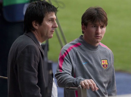 Messi nộp 10 triệu euro tiền thuế để tránh “phiền phức” - 1 Lionel Messi và cha Jorge Messi đang dính vào những phiền phức vì cáo buộc trốn thuế