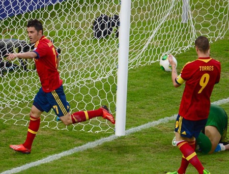 Villa-Torres lại cùng nhau nổ súng sau gần 3 năm