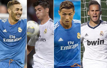 Carlo Ancelotti không cần thêm tiền đạo cho Real Madrid - 1 Những cầu thủ có thể đá trung phong trong tay Ancelotti vào thời điểm hiện tại
