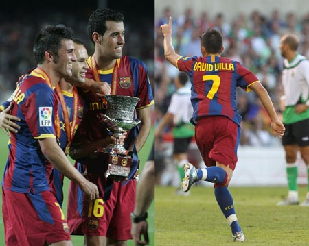 Những khoảnh khắc đáng nhớ của David Villa trong màu áo Barca - 2 Những khoảnh khắc đáng nhớ của David Villa trong màu áo Barcelona