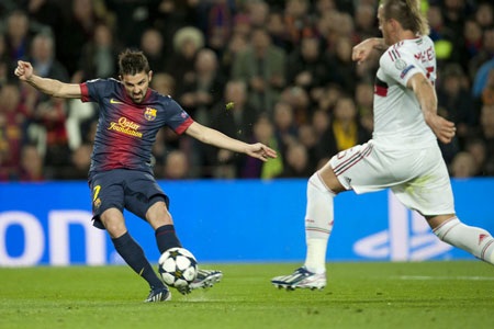 Những khoảnh khắc đáng nhớ của David Villa trong màu áo Barca - 19 …thậm chí Villa vẫn không quên đi cách tỏa sáng ở những trận cầu quyết định.