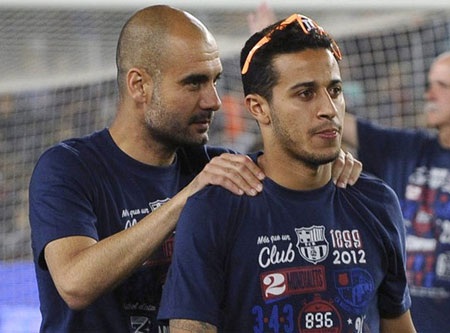 Thiago Alcantara đã đến ngưỡng cửa của Bayern Munich - 1 Thiago sắp hội ngộ với ông thầy Guardiola tại Allianz Arena