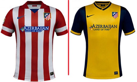 Trang phục thi đấu của các đội bóng La Liga 2013-14 - 3 Atletico Madrid (Nike)