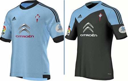Trang phục thi đấu của các đội bóng La Liga 2013-14 - 6 Celta Vigo (Adidas)