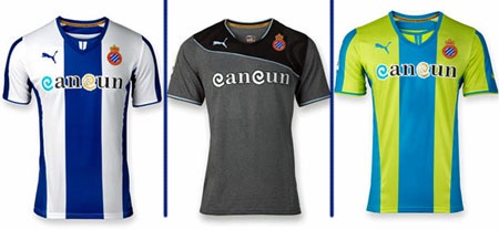 Trang phục thi đấu của các đội bóng La Liga 2013-14 - 8 Espanyol (Puma)
