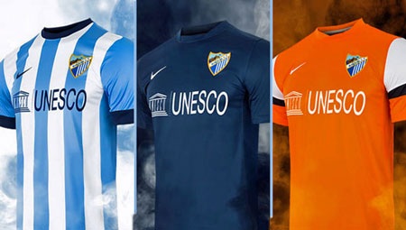 Trang phục thi đấu của các đội bóng La Liga 2013-14 - 12 Malaga (Nike)