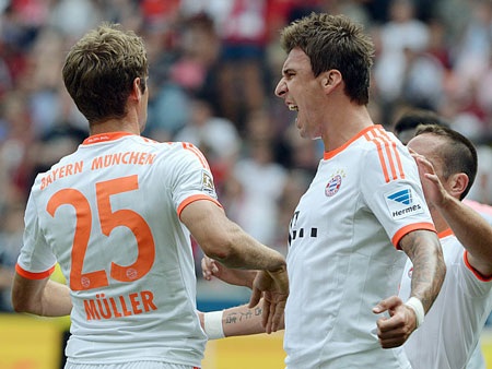 Bayern Munich nhọc nhằn vượt ải Frankfurt - 1 Bayern Munich toàn thắng sau hai vòng đấu tại Bundesliga