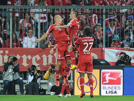 Bayern Munich thắng tưng bừng trong trận khai màn Bundesliga - 3 Thầy trò Pep Guardiola có trận mở màn mùa giải không thể tuyệt vời hơn