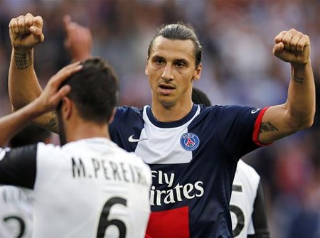 Ibrahimovic tỏa sáng, PSG thoát hiểm phút cuối - 1 PSG chỉ có được chiến thắng trong những phút bù giờ cuối cùng