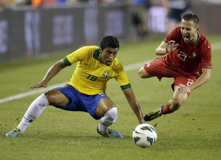 Thiếu vắng C.Ronaldo, hàng công Bồ Đào Nha thi đấu khá nhạt nhòa