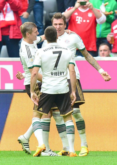 Mandzukic và Ribery lập công, Bayern Munich hạ gục Hannover - 2 Trước Hannover, Bayern Munich biết cách thể hiện bản lĩnh nhà vô địch đúng lúc