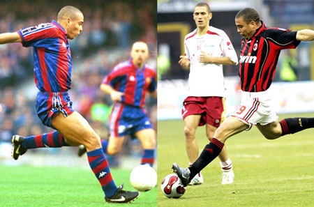 Các danh thủ từng gắn bó với màu áo Barcelona lẫn AC Milan - 13 Mùa giải 1996-97 là mùa giải duy nhất